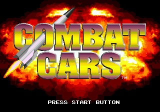 Combat Cars Title Screen